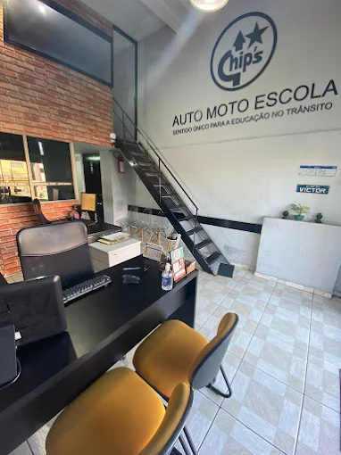 Recepção e atendimento da Auto Escola Chip’S